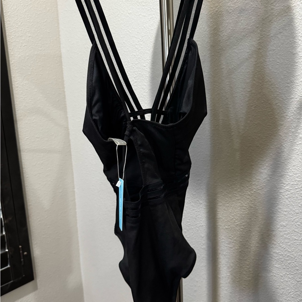 Black Strappy Swimsuit